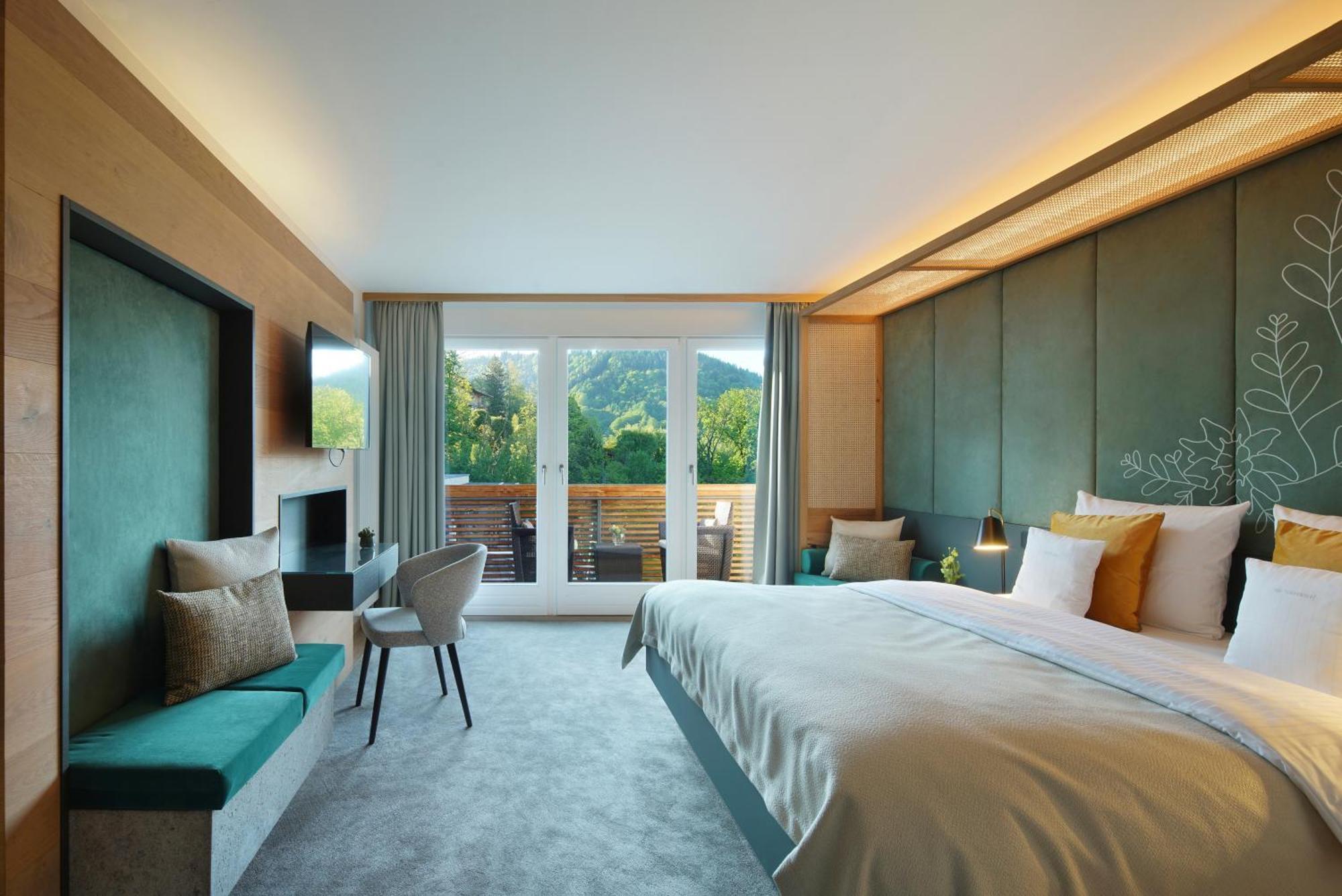 Das Tegernsee Bagian luar foto Deluxe room